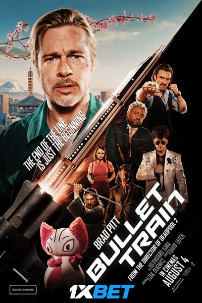 Bullet Train (2022) Hindi Dubbed Movie CAMRip – 480p [350MB] || 720p [950MB] || 1080p [2.3GB]