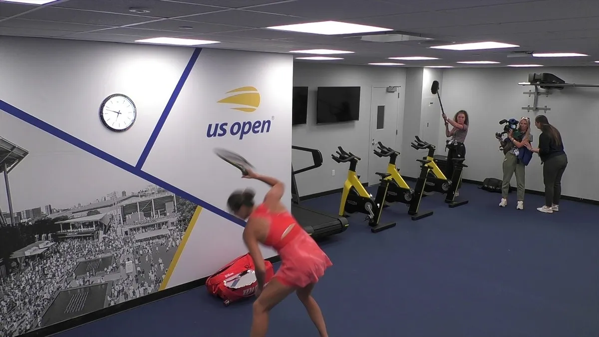 Video: El terrible berrinche de Aryna Sabalenka tras perder el US Open
