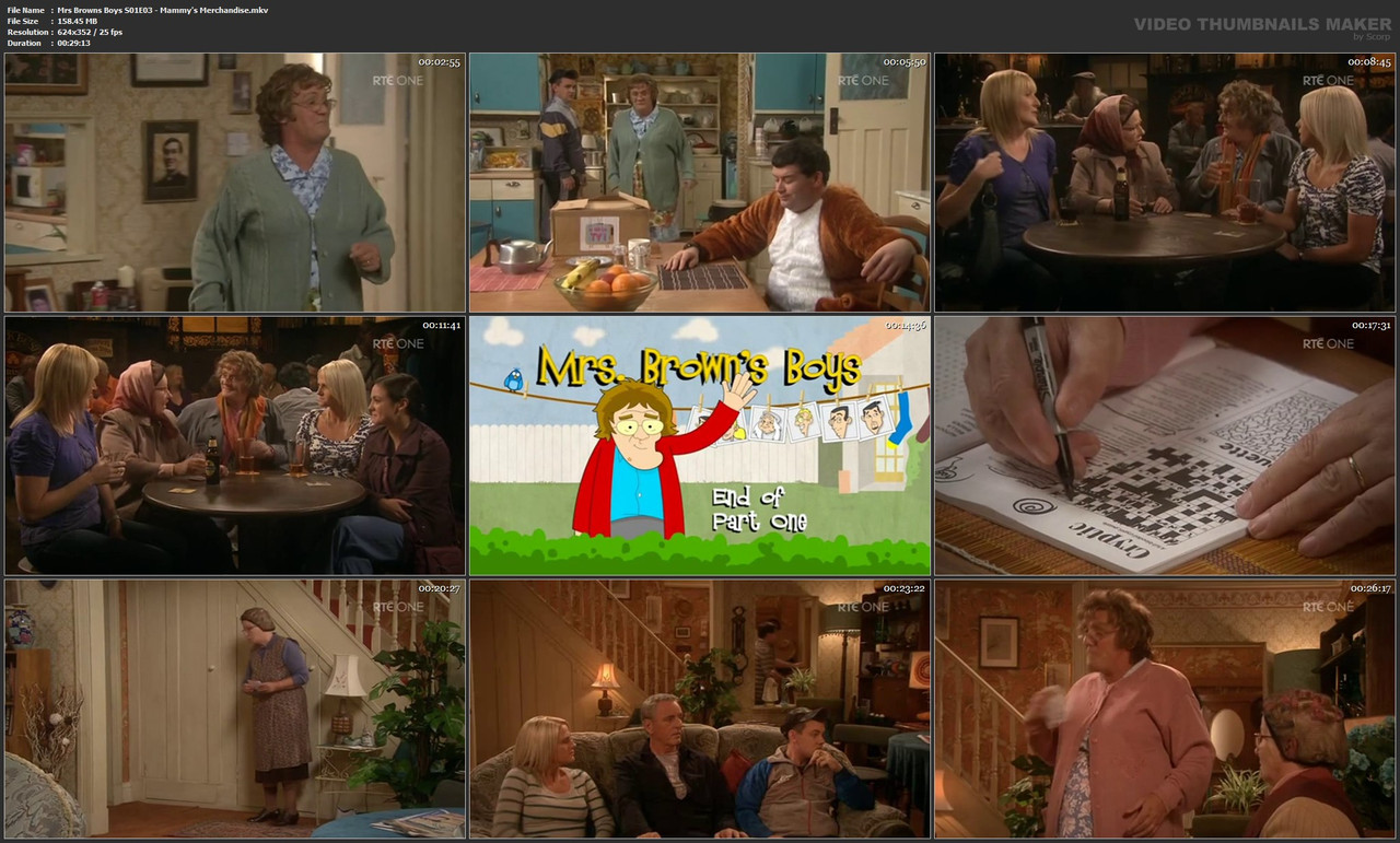 Mrs Browns Boys S01E03 - Mammy's Merchandise.mkv