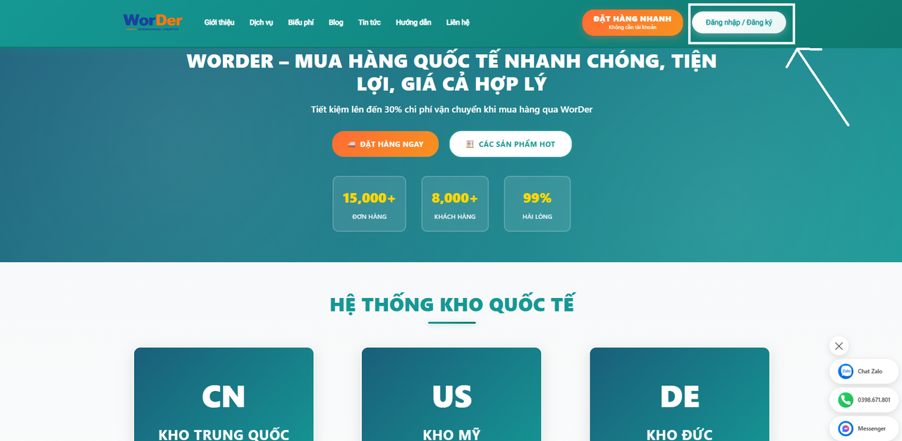 Đăng ký tài khoản