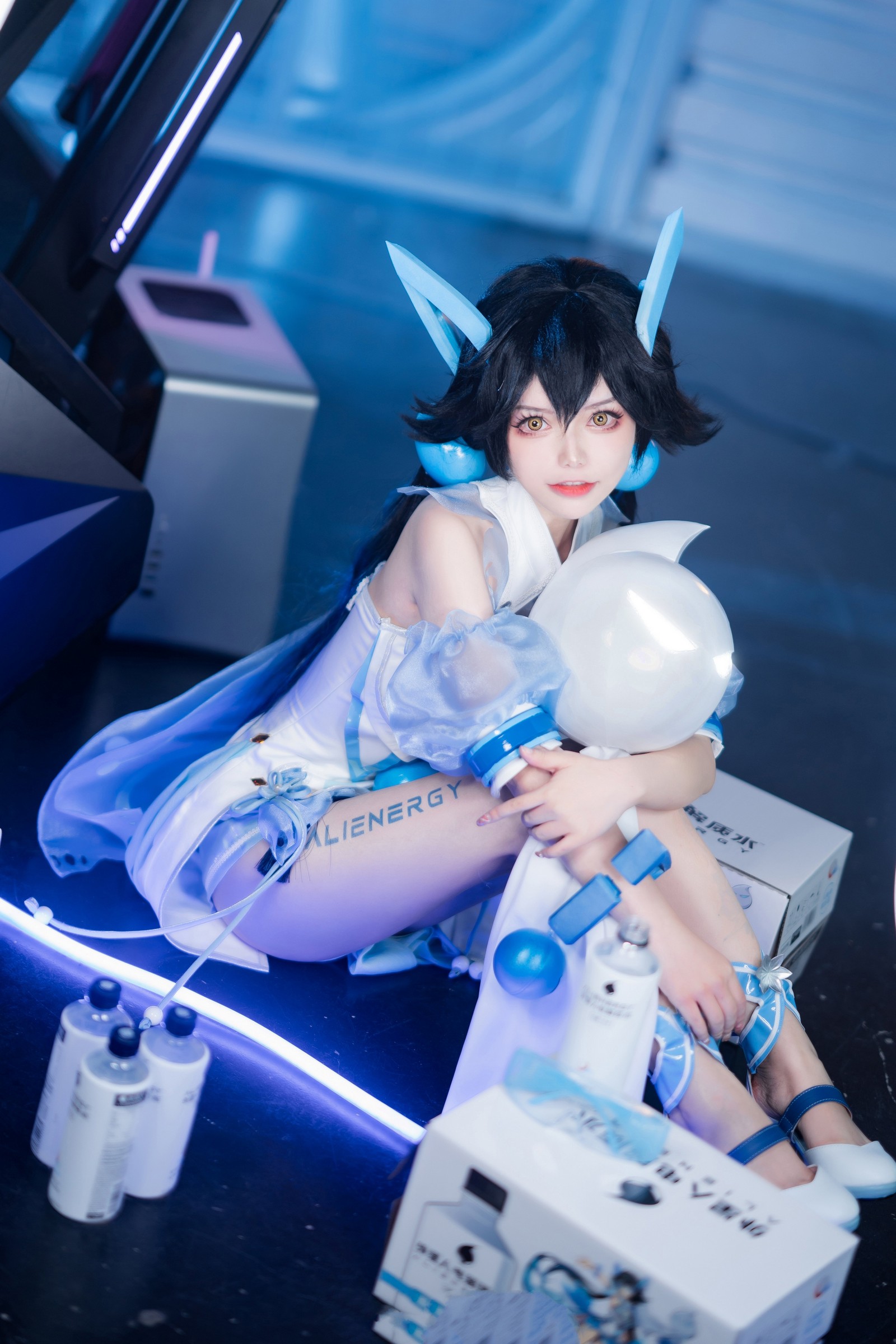 六二二同学 鹿昭依 Cosplay 写真图集｜虚拟偶像风格（13P｜33MB）插图6