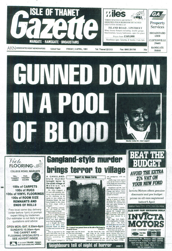 Isle of Thanet Gazette, 5th April 1991, p1