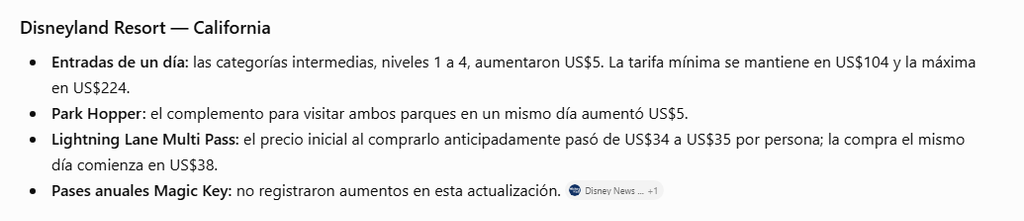 Disney subió los precios en sus parques de Estados Unidos: el pas - Disney Orlando: información general - Foro Florida y Sudeste de USA