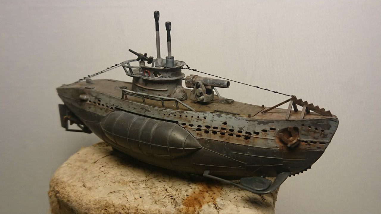 Meng Warship Builder : (bébé) U-boot type VII DSC-0996