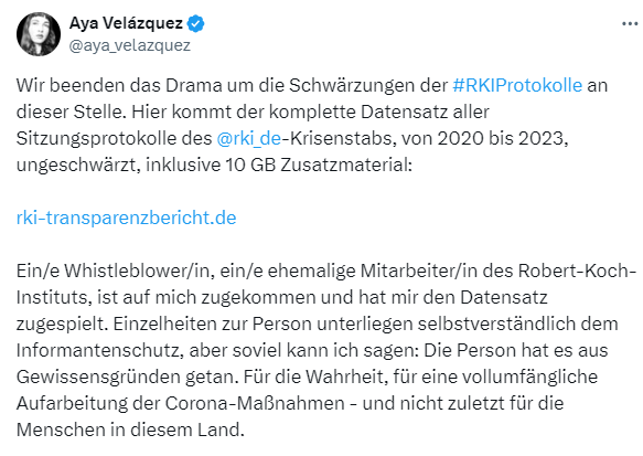 RKI-Protokolle Corona-Pandemie