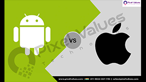 iOS VS Android-Pixel Values Technolabs