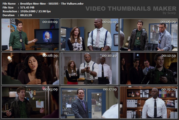 Brooklyn Nine-Nine - S01E05 - The Vulture.mkv