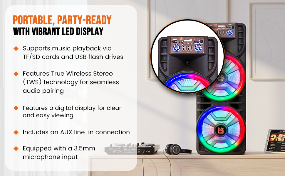 Party Speaker Banner