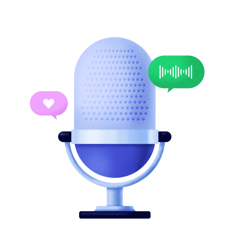 Mujer predicando con micrófono