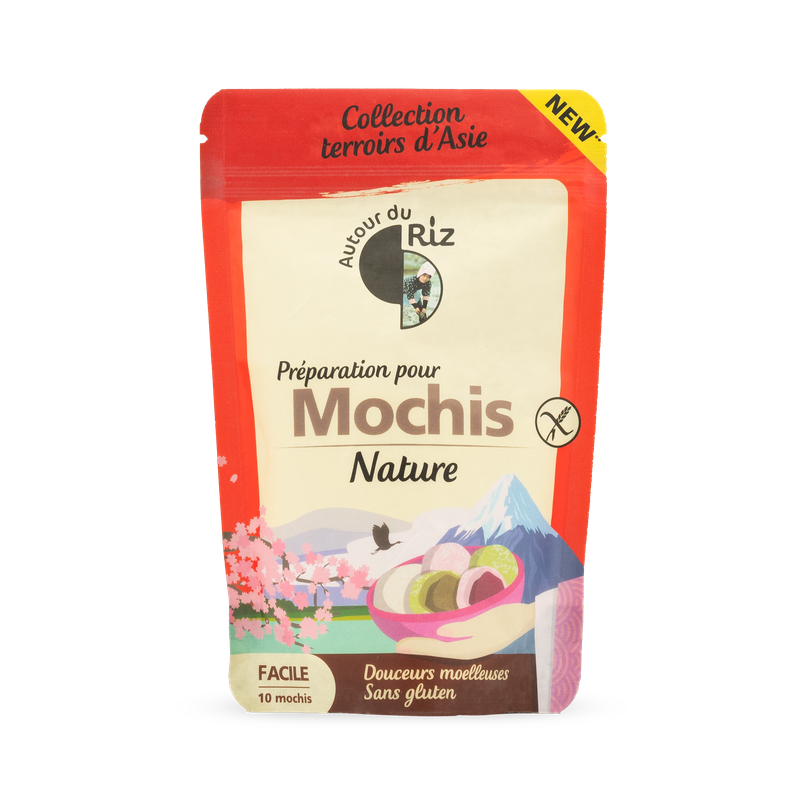 Pr&eacute;paration pour mochis nature, Autour du Riz, 200g
