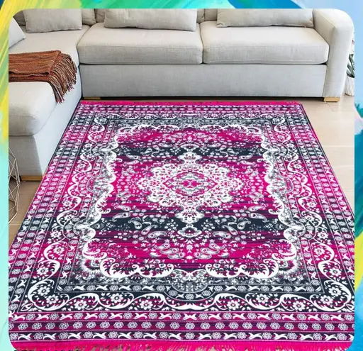 1 COTTON CARPET, PREMIUM LIGHTWEIGHT CARPET, PERSIAN CARPET, ALLURING CARPET, LOW BUDGET CARPET, MULTI COLOR CARPET, DURRIE, COTTON RUGS, RUNNER, FLOOR MAT, FLOOR CARPET, RELIGIOUS CARPET FOR BEDROOM, LIVING ROOM, OFFICE, DINNING ROOM *( 5 X 7 )* FEET {NO MULTI QTY ORDERS} Color 3 (R903)