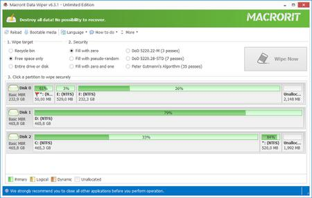 Macrorit Data Wiper 6.3.3 Multilingual + WinPE + Portable