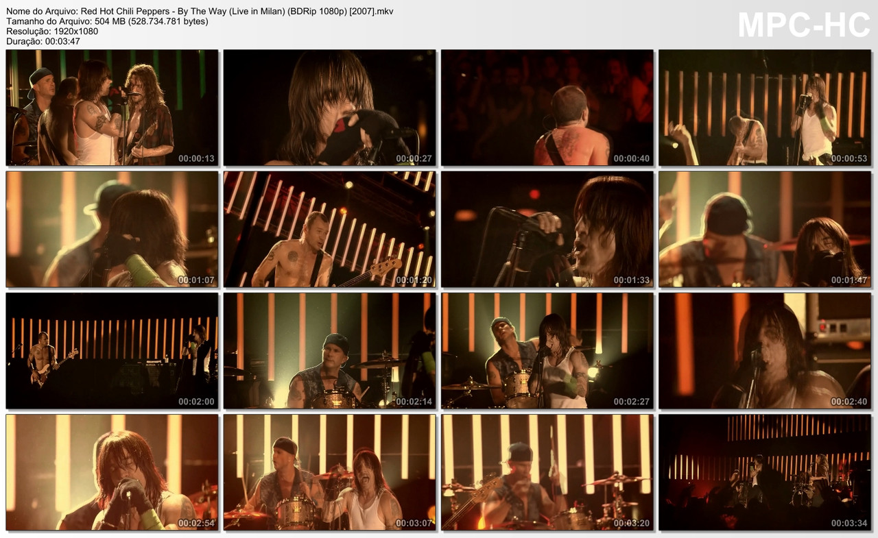 Red Hot Chili Peppers - By The Way (Live in Milan) (BDRip 1080p) [2007]