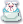 White Rabbit in a teacup pixel