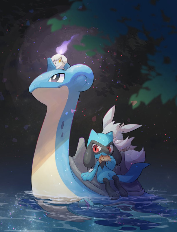 eevee-litwick-lapras-riolu-and-wooper-po