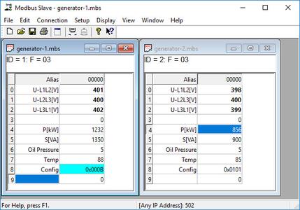 Modbus Slave 9.1.1.2035