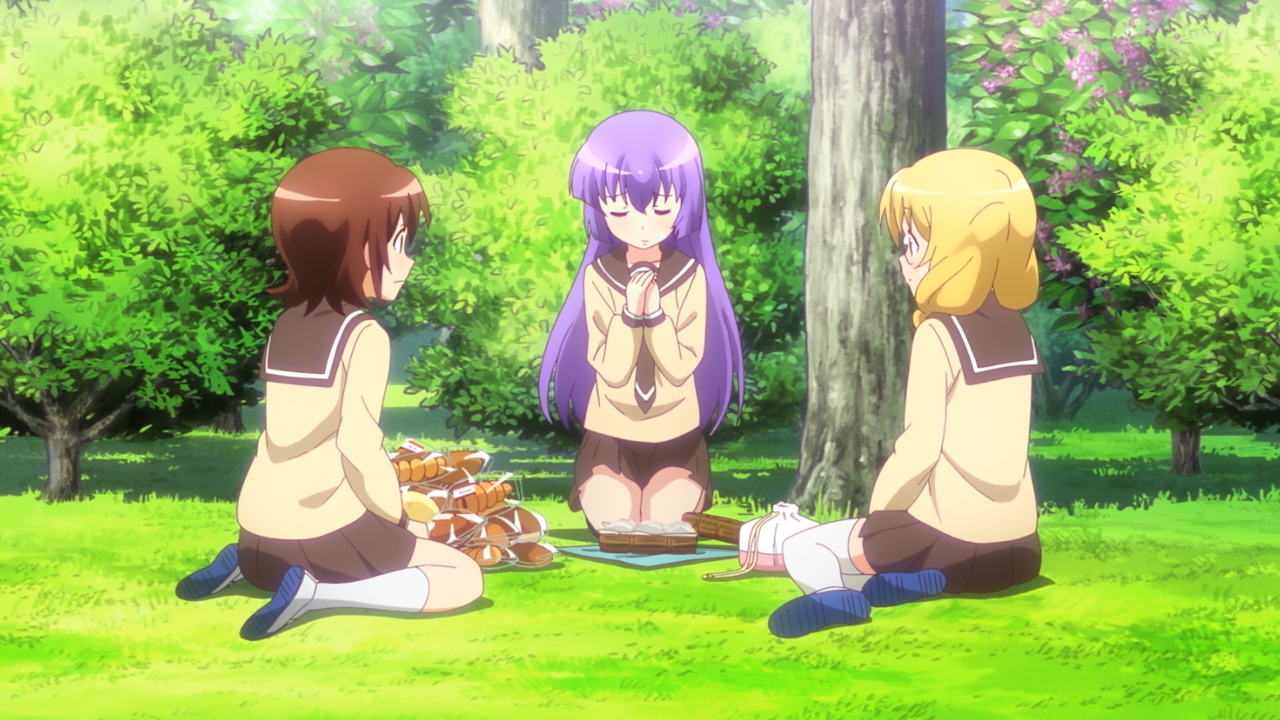 [EggPain-Raws&ANK-Raws] Sansha Sanyou 01 (BDrip 1920x1080 HEVC-Y