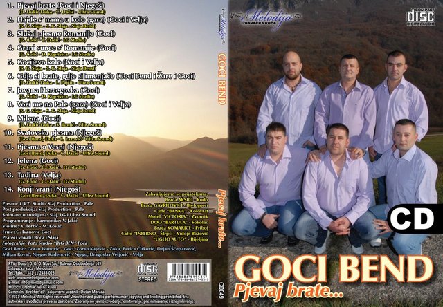 Goci Bend 2011 - Pjevaj brate Goci-bend-2011