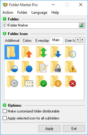 Folder Marker Pro 4.4.1 Multilingual Folder Marker Pro 4.4.1 Multilingual