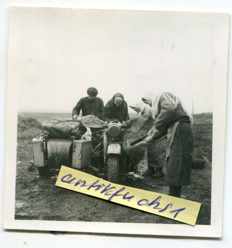 Foto - 4 - schweres Zündapp KS-750 WH-Krad-Gespann in Besarabien 1944