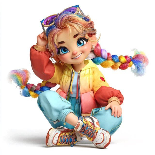 Маскот поза 3