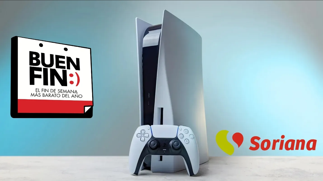Buen Fin 2023: Soriana puso en descuento la consola de videojuegos PlayStation 5