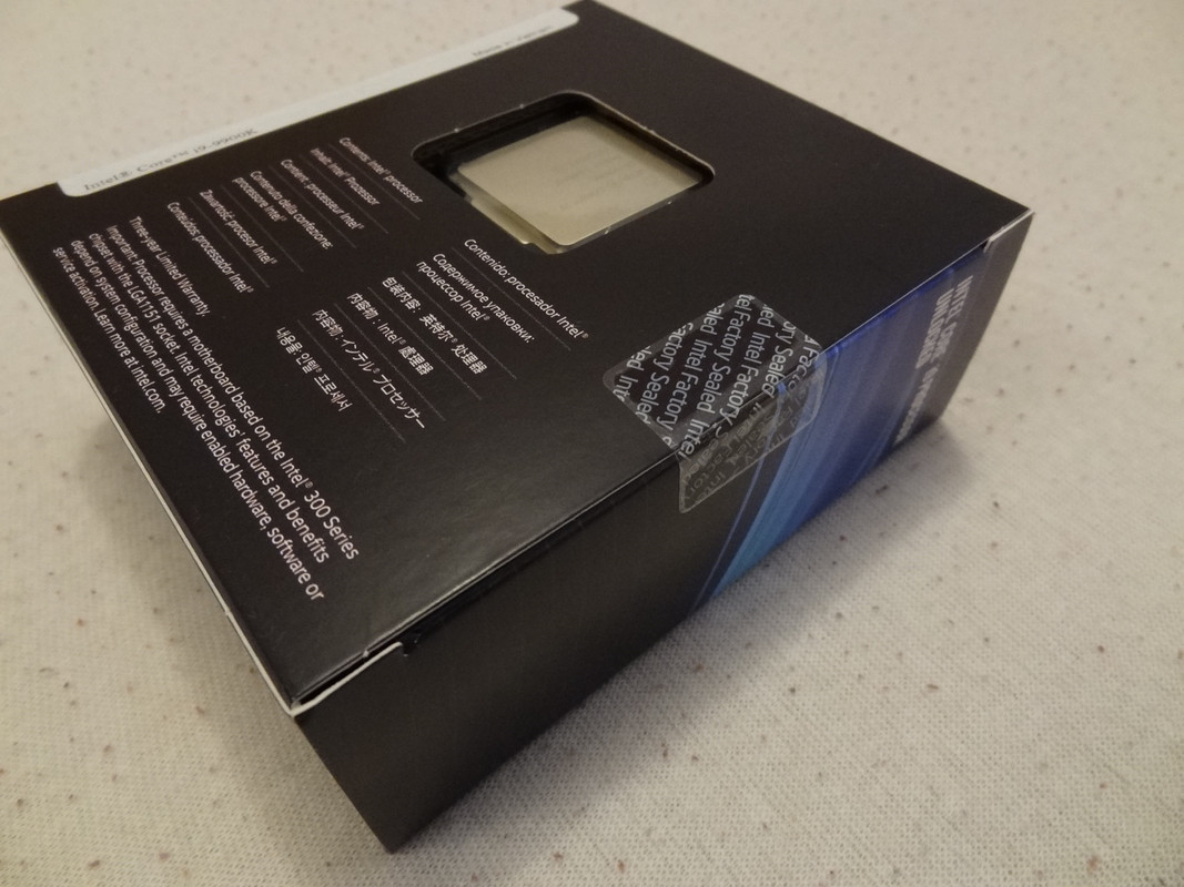 Intel Core i9-9900K Intel Core i9-9900K