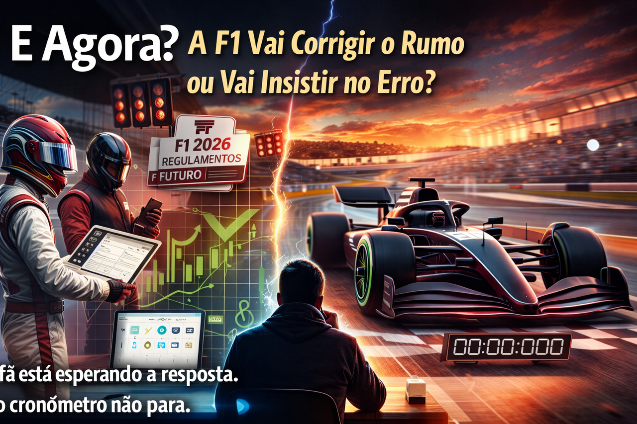 Fórmula 1 2026: Mais Elétrica, Mais Leve… e Mais Lenta – O Regulamento que Prometeu Revolução e Entregou Frustração