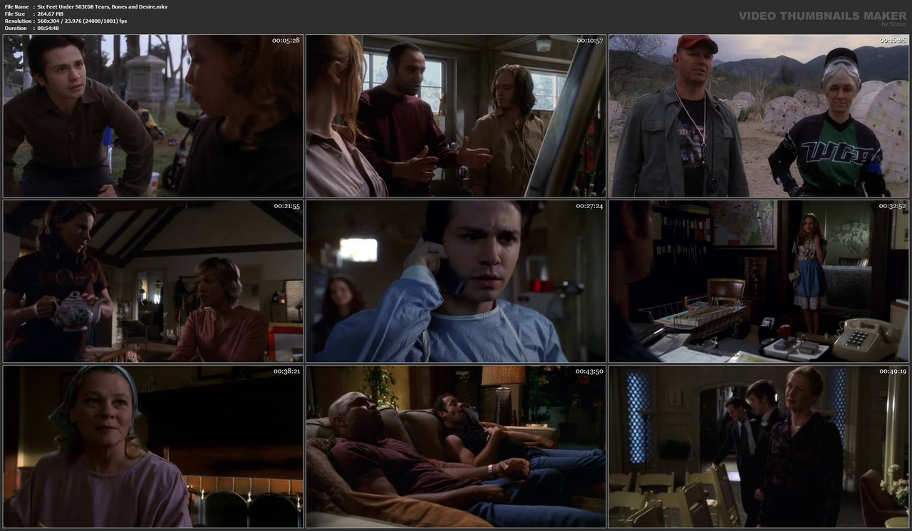Six Feet Under S03E08 Tears, Bones and Desire.mkv