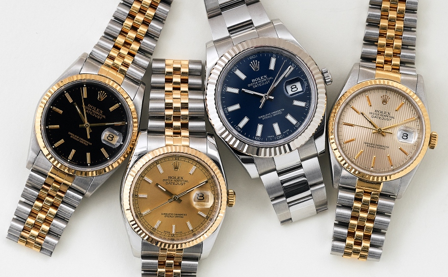  Rolex Datejust Replica Watches – Custom Gold Plated Moissanite Models Explained (36mm, 31mm & 41mm)