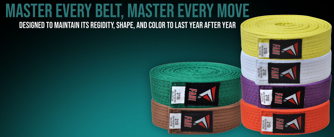Traditional Martial Arts Belt Stitching