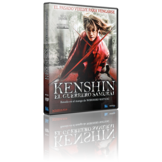 Portada - Kenshin, El Guerrero Samurái (1) [DVD9 Full][Pal][Cast/Jap/Cat][Sub:Cast][Acción][2012]