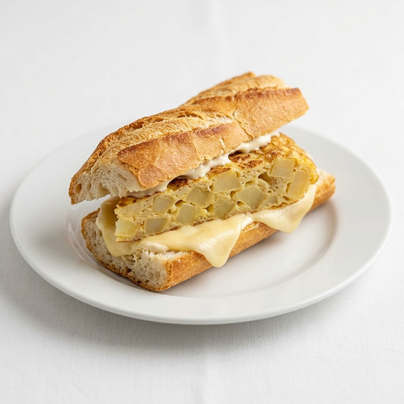 Bocadillo De Tortilla De Papas