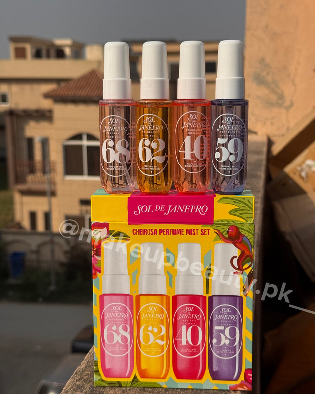 Sol De Janeiro Cheiroda Perfume 4 in 1 mist set.
