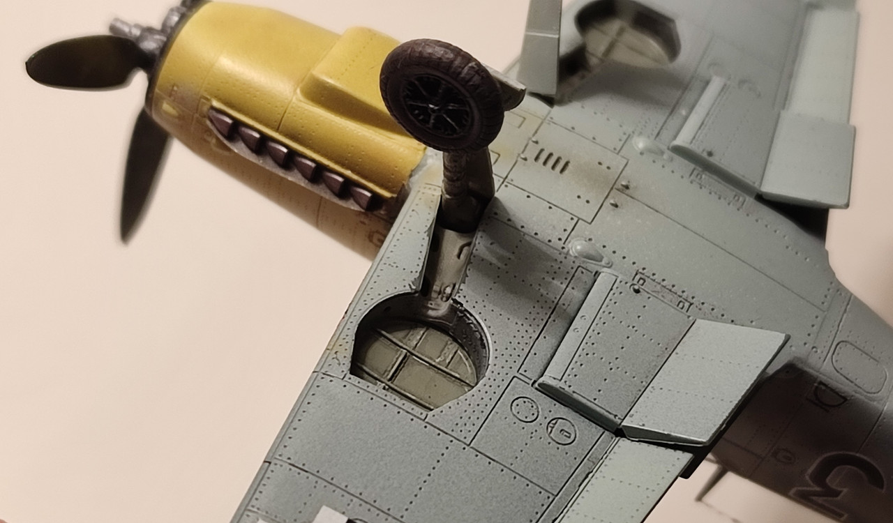 1/72 crni 3 Bf109 G-2 Cvitan Galić Eduard 8