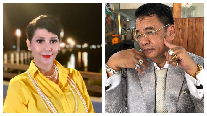 Meriam Bellina dan Hotman Paris Hutapea (Instagram @bellinamer @hotmanparisofficial)