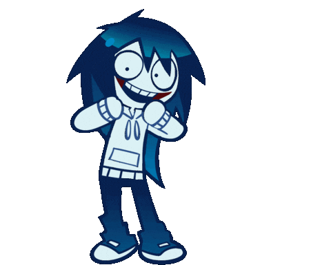 Horror Jeff Sticker