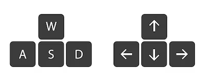 Arrow and WASD Keys