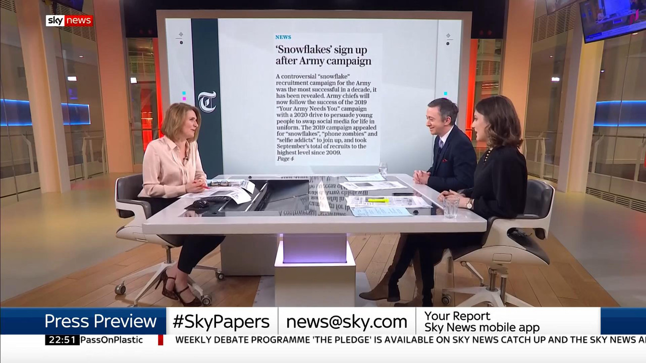 01 January - 22.00.00 - Sky News. All the latest news from Sky N