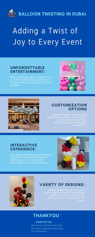 Balloon Twisting in Dubai