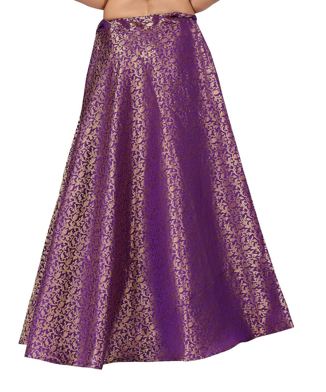 Women's Maxi Skirt Flared Bollywood Lehenga Choli Belly Dancing Skirts Partywear - Picture 41 of 47