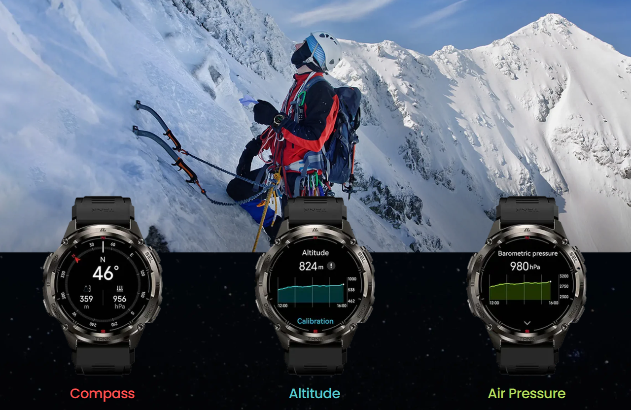 Integrated Digital Compass and Barometric Altimeter Sensor