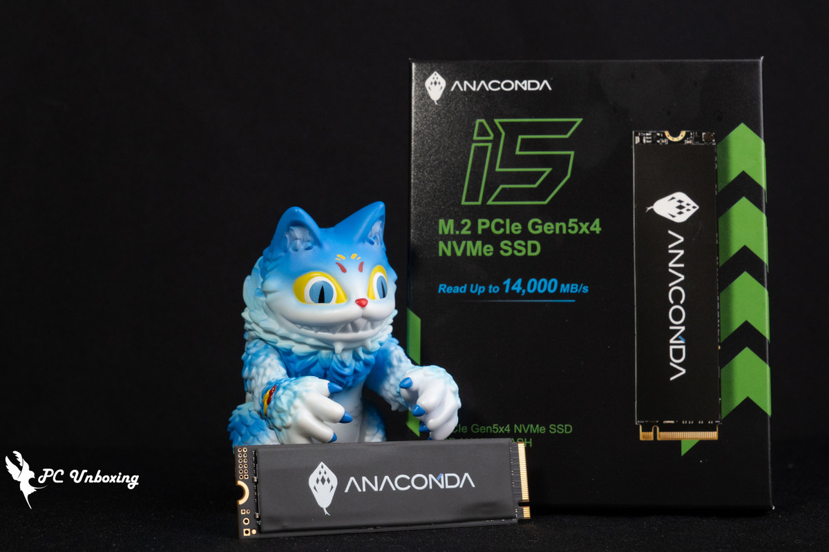 [開箱] 蛇蛇火蛇i5 1TB PCIe Gen5x4 M.2 SSD 