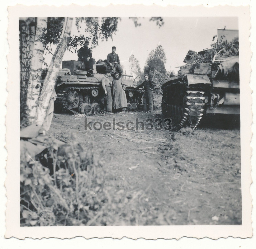 Panzermänner Kampfwagen Panzer III Tanks 16. Pan