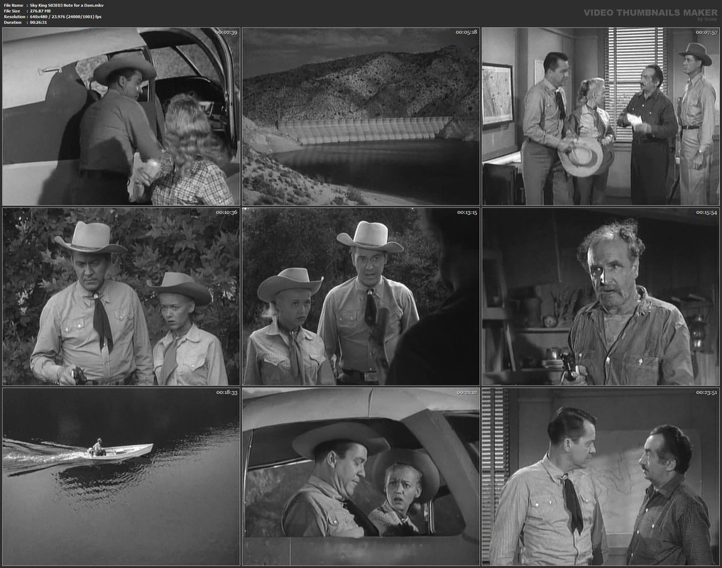 Sky King S03E03 Note for a Dam.mkv