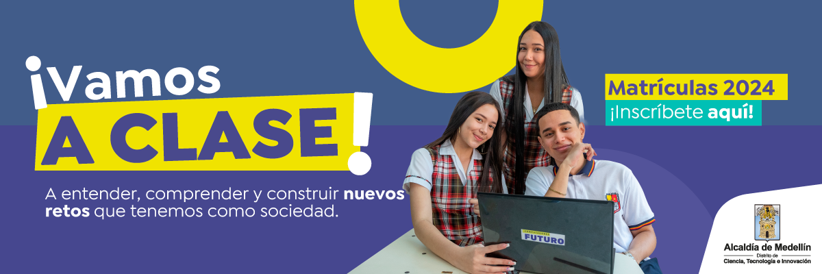 Matriculas 2024 en Colegios Oficiales de Medellín