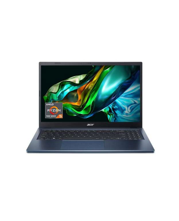 Walmart Súper: Laptop Acer Aspire 3 AMD Ryzen 5 Radeon 8 GB RAM 512GB SSD azul.