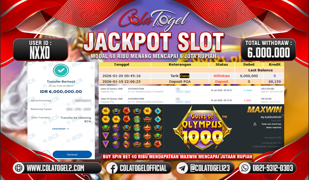 JACKPOT SLOT GACOR!!