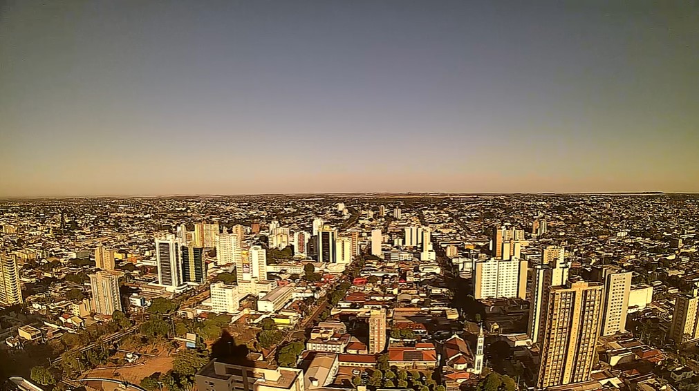 Campo Grande nesta manhã de sábado