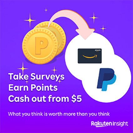 Earn Rewards by Sharing Your Opinion with Rakuten Insight Earn Rewards by Sharing Your Opinion with Rakuten Insight